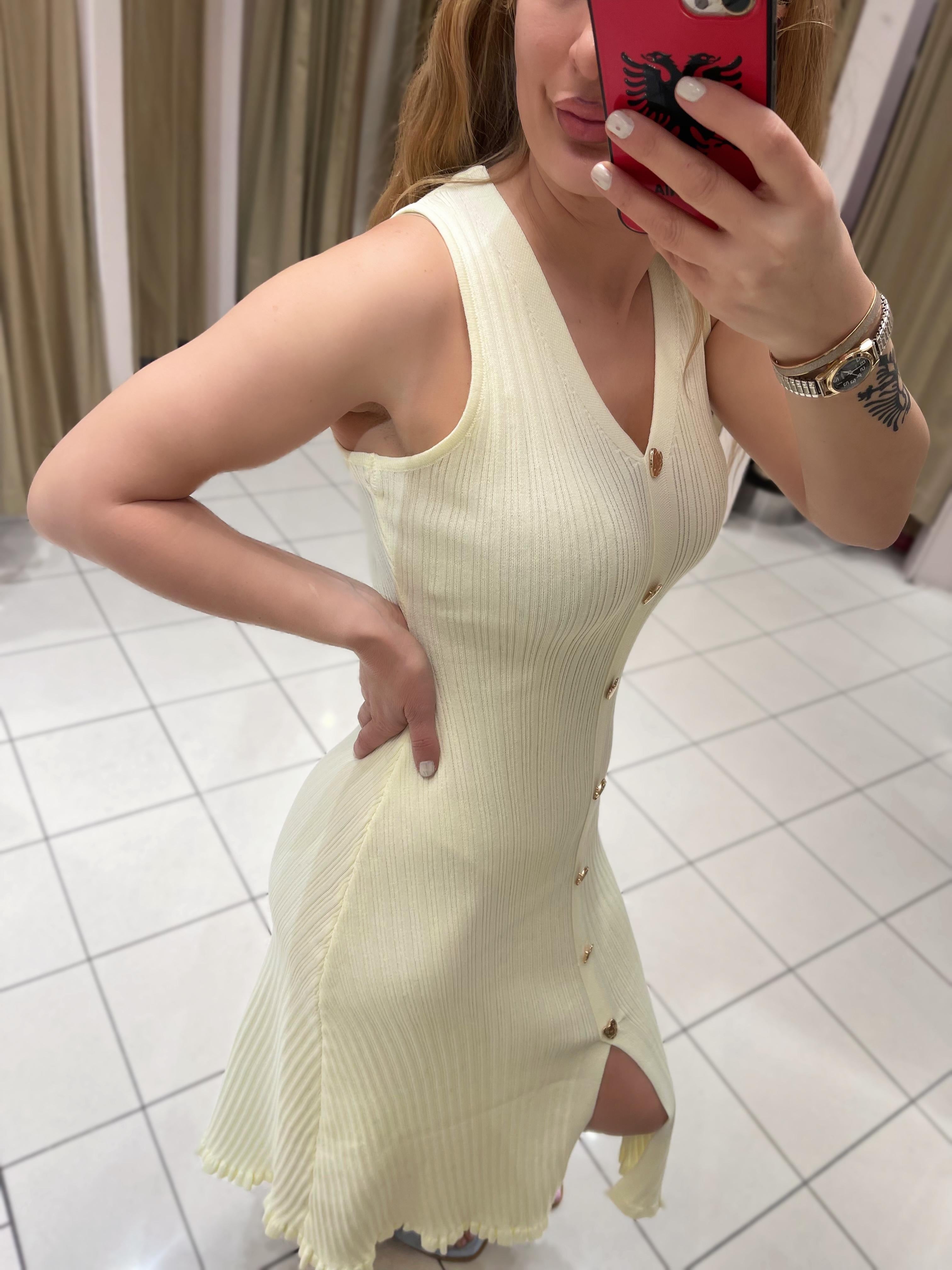 FEINSTRICK KLEID VERA