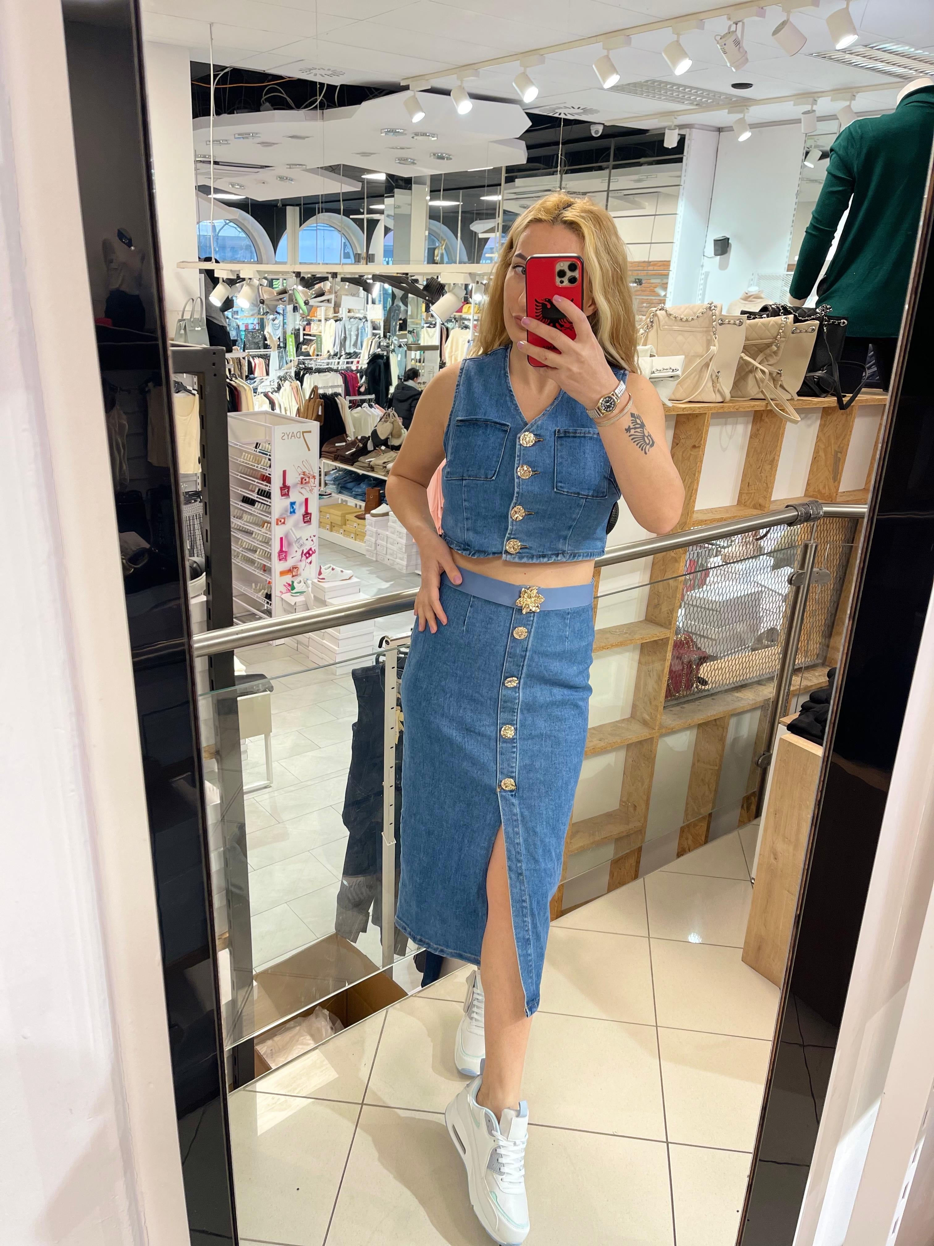 JEANS ZWEITEILER ELLA