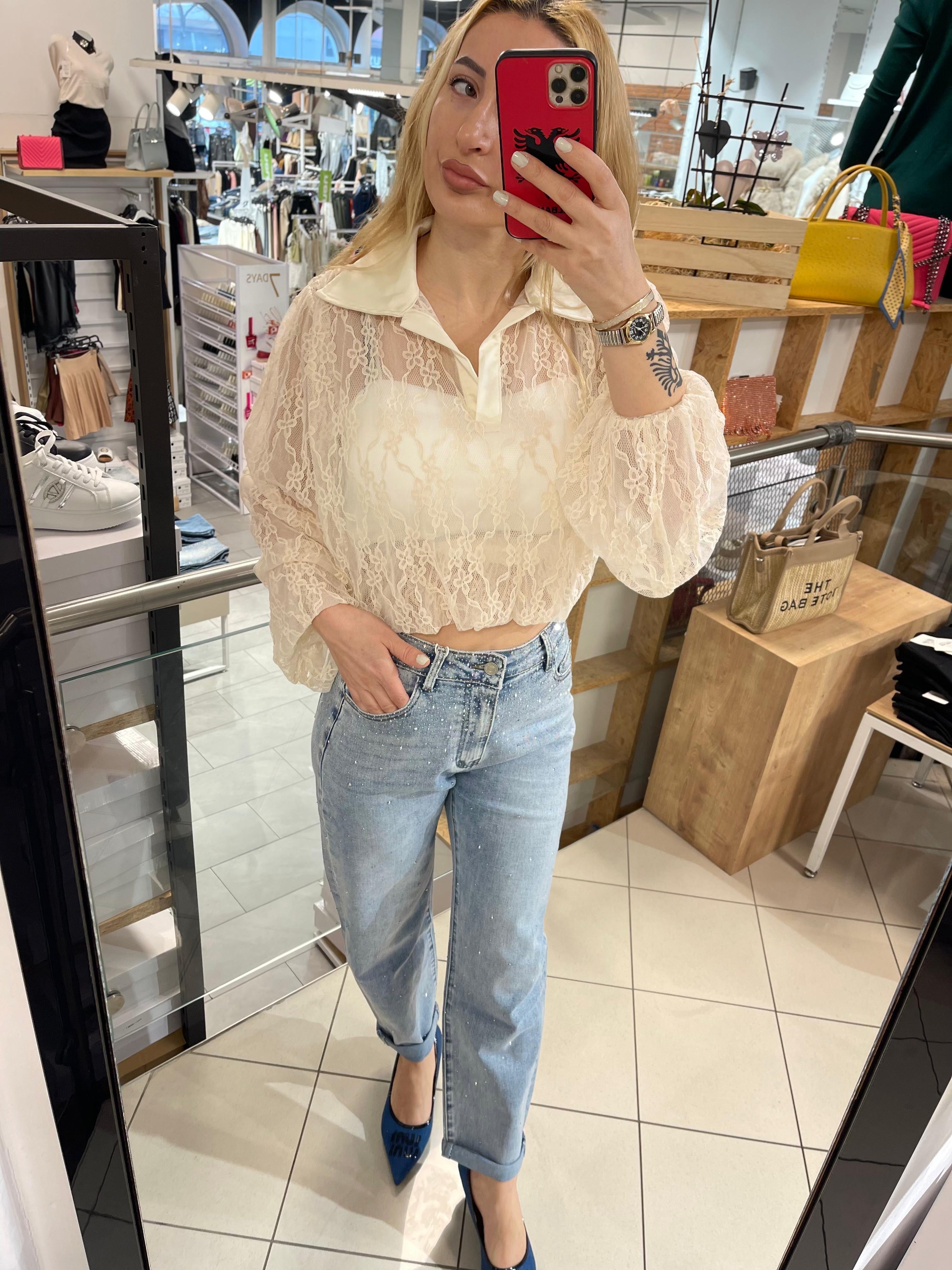Spitzen Bluse Jenny