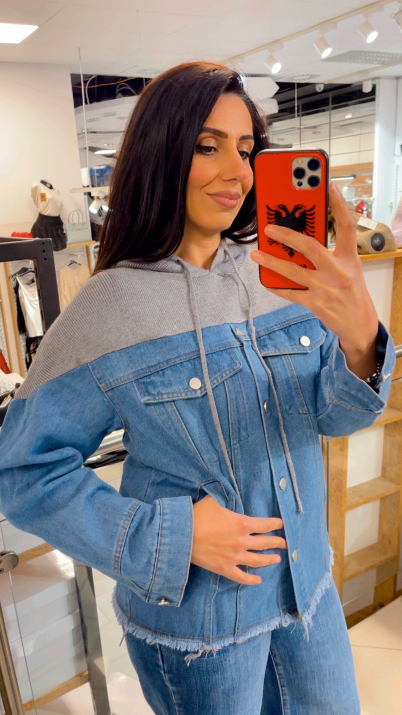 JEANSPULLOVER SASKIA