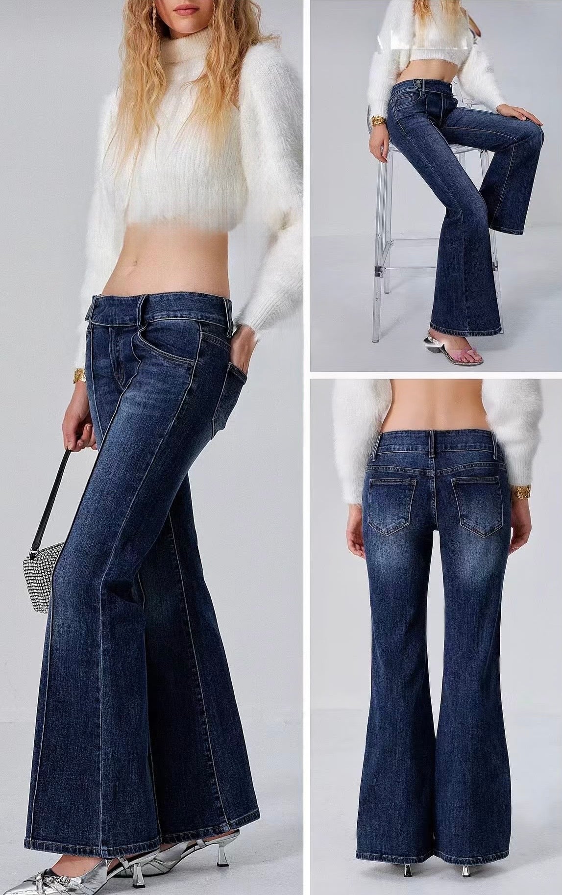 Low Flare Jeans  Vintage Edition