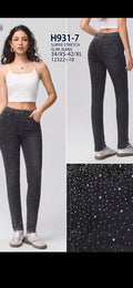 GLITZER JEANS NELLY