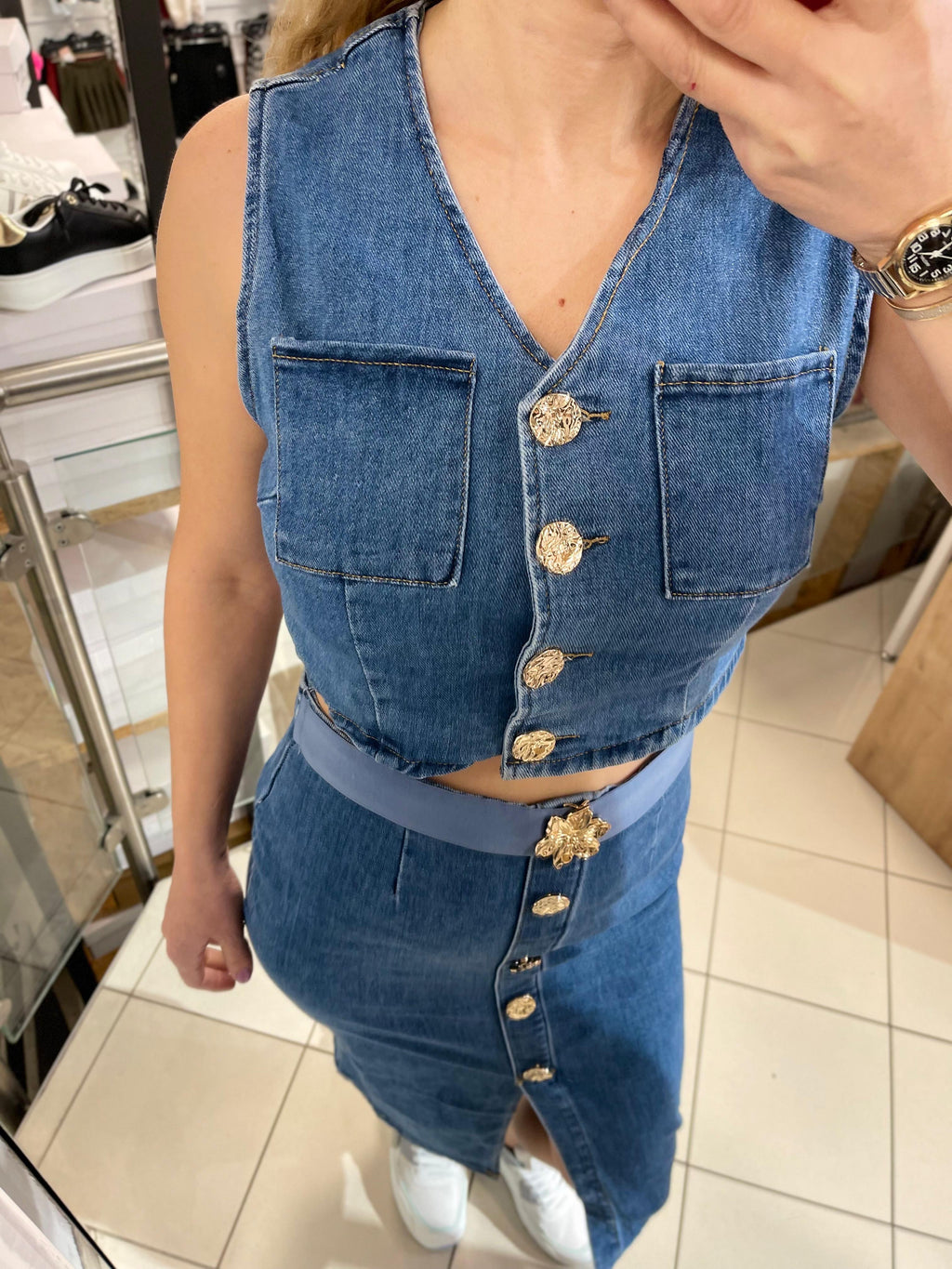 JEANS ZWEITEILER ELLA