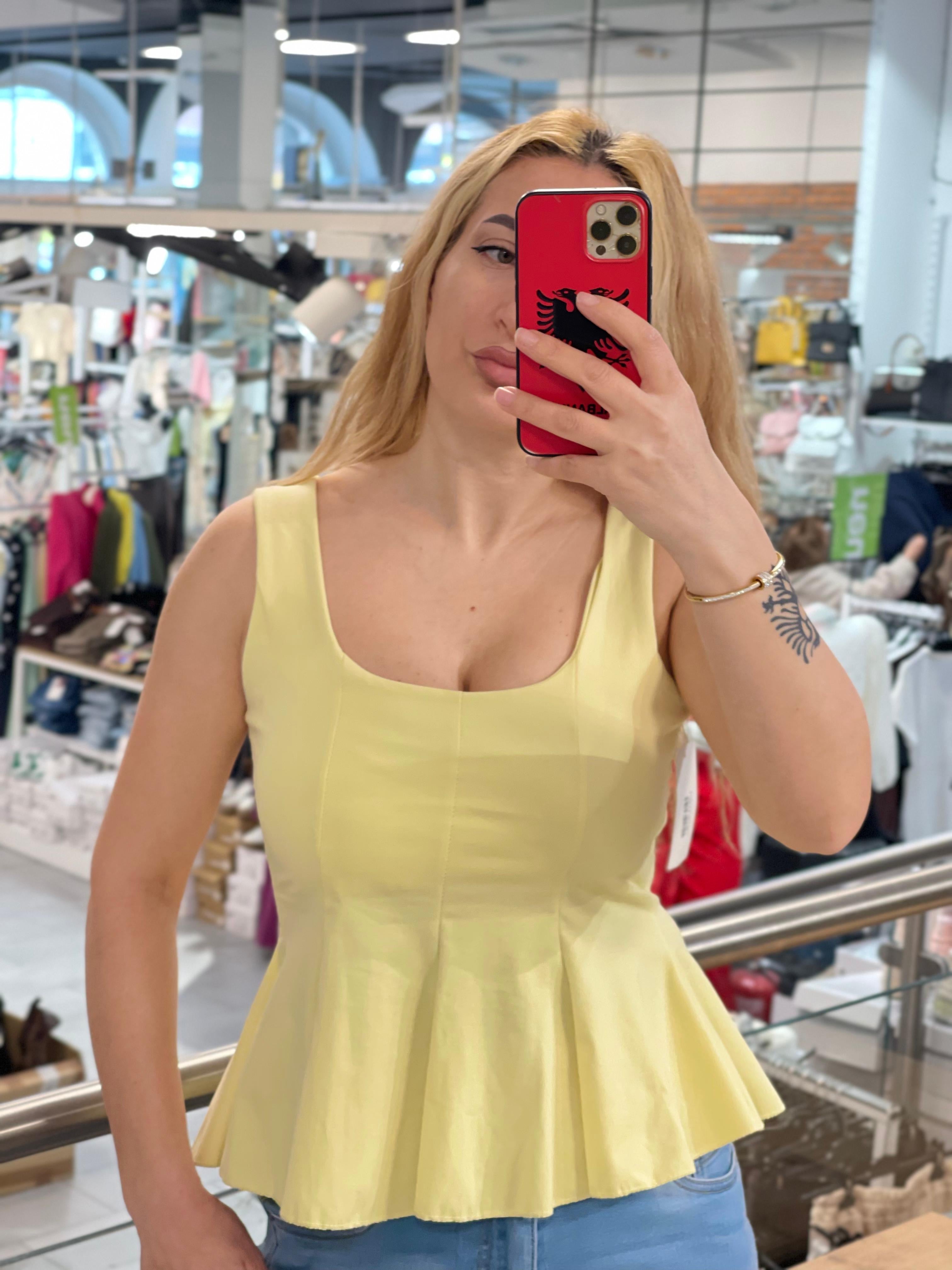 Peplum-Top Lojan
