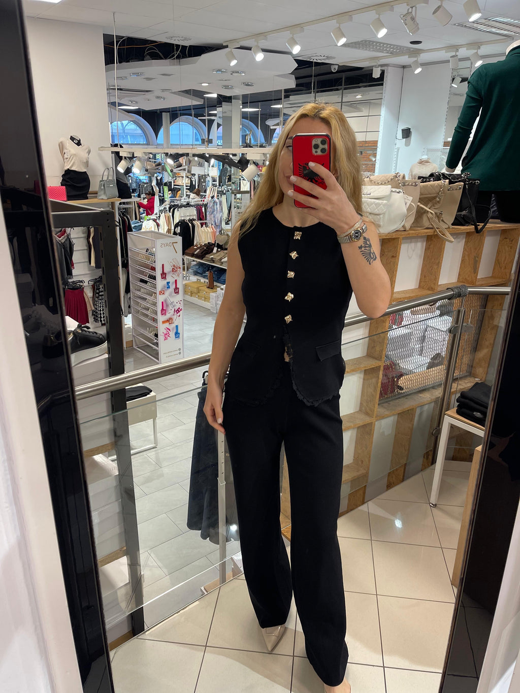 FEINSTRICK ZWEITEILER CLAUDIA