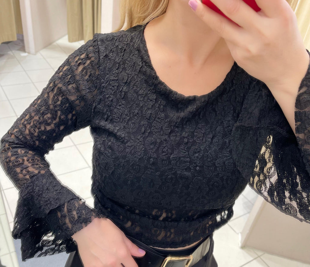 SPITZENOBERTEIL GINA