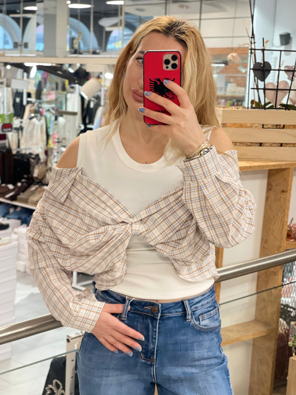 Bow-Front Off-Shoulder Linda