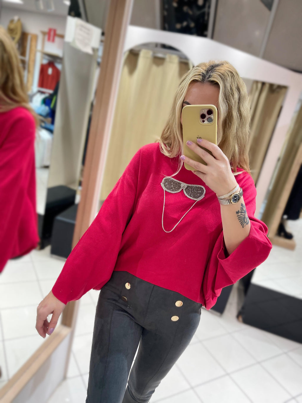 PULLOVER RAGLAN ÄRMEL