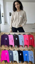 Baby Alpaka Basic Cardigan