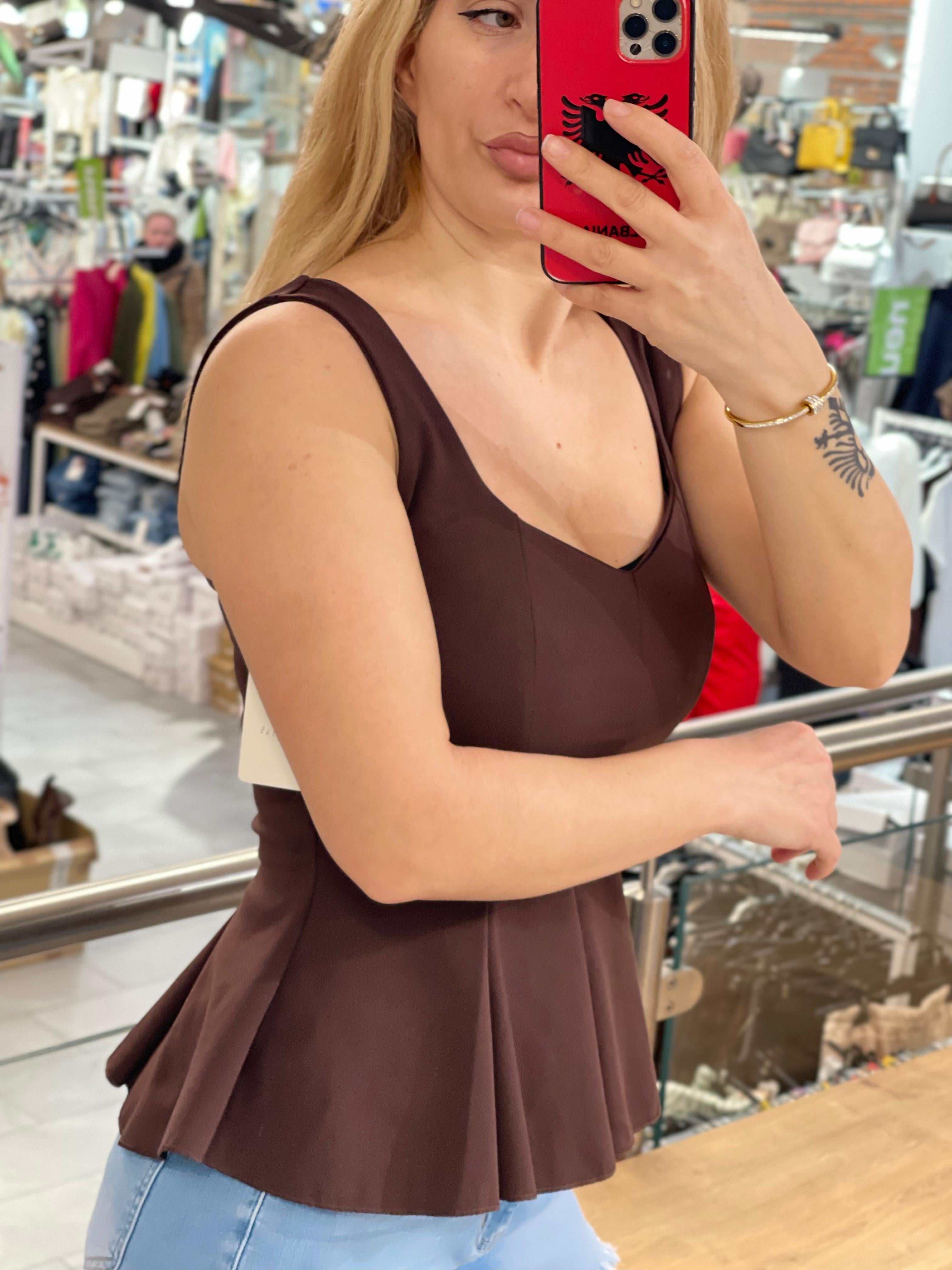 Peplum-Top Lojan