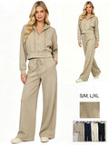 Zweiteiliges Loungewear-Set mit Kapuzenjacke