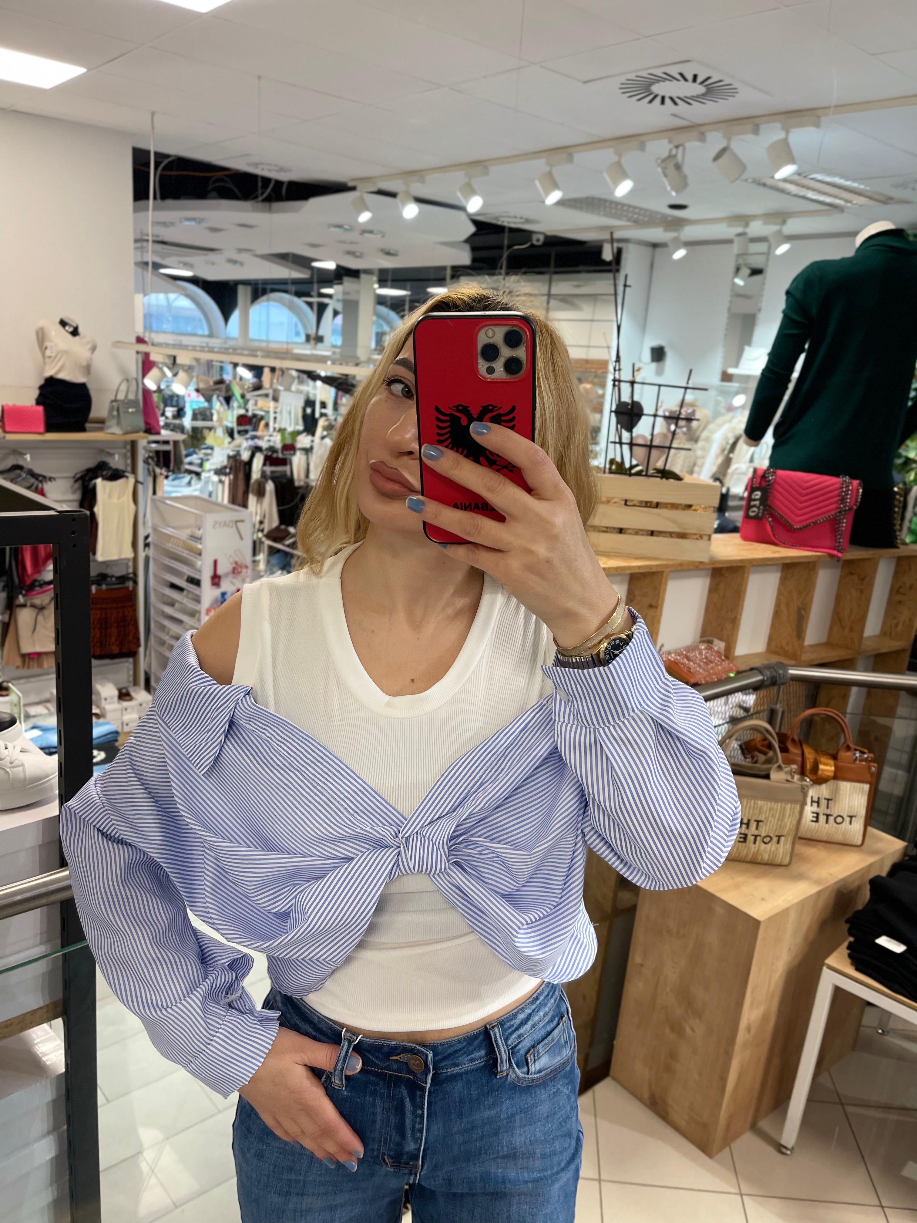 Bow-Front Off-Shoulder Linda