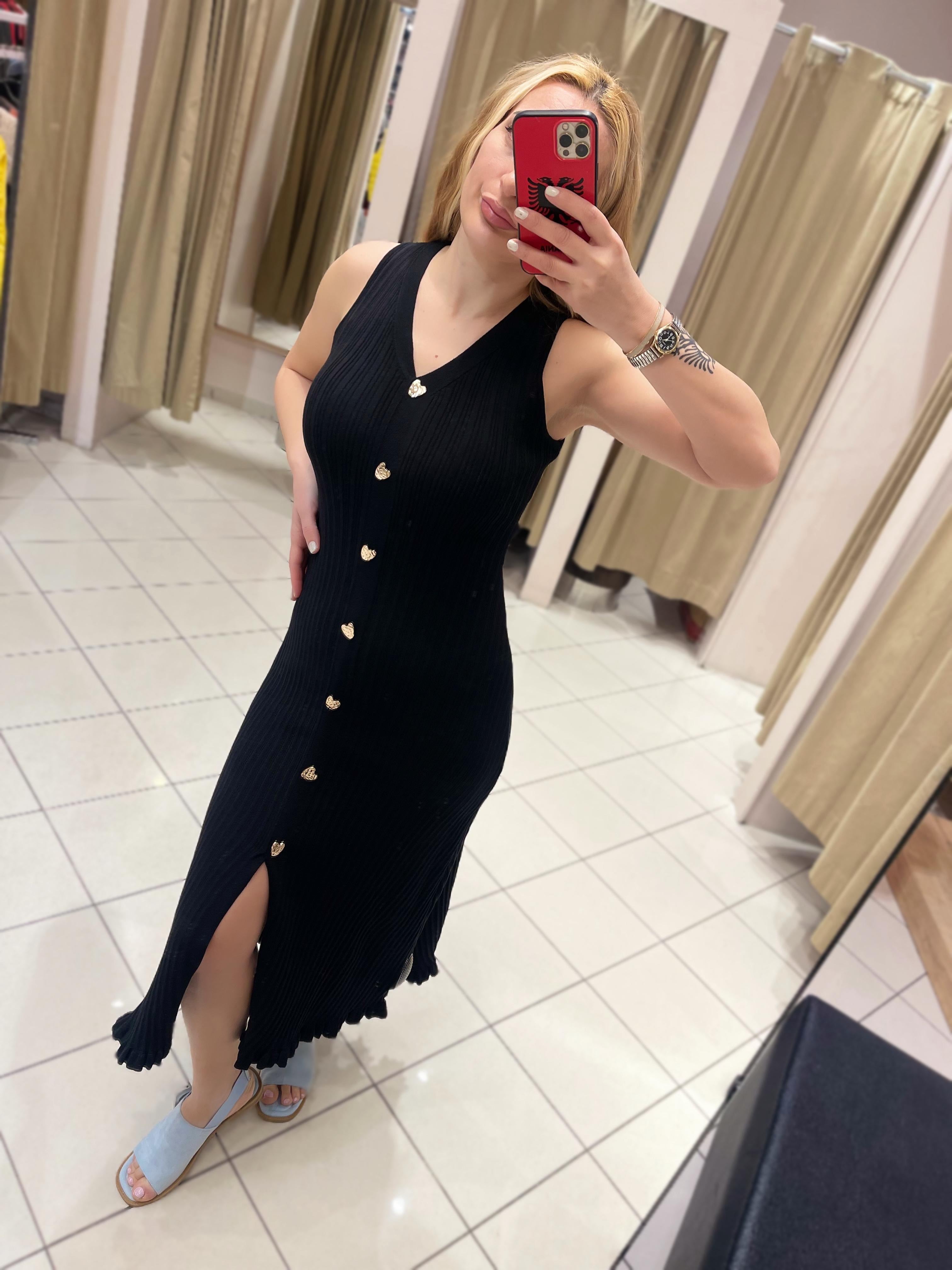 FEINSTRICK KLEID VERA