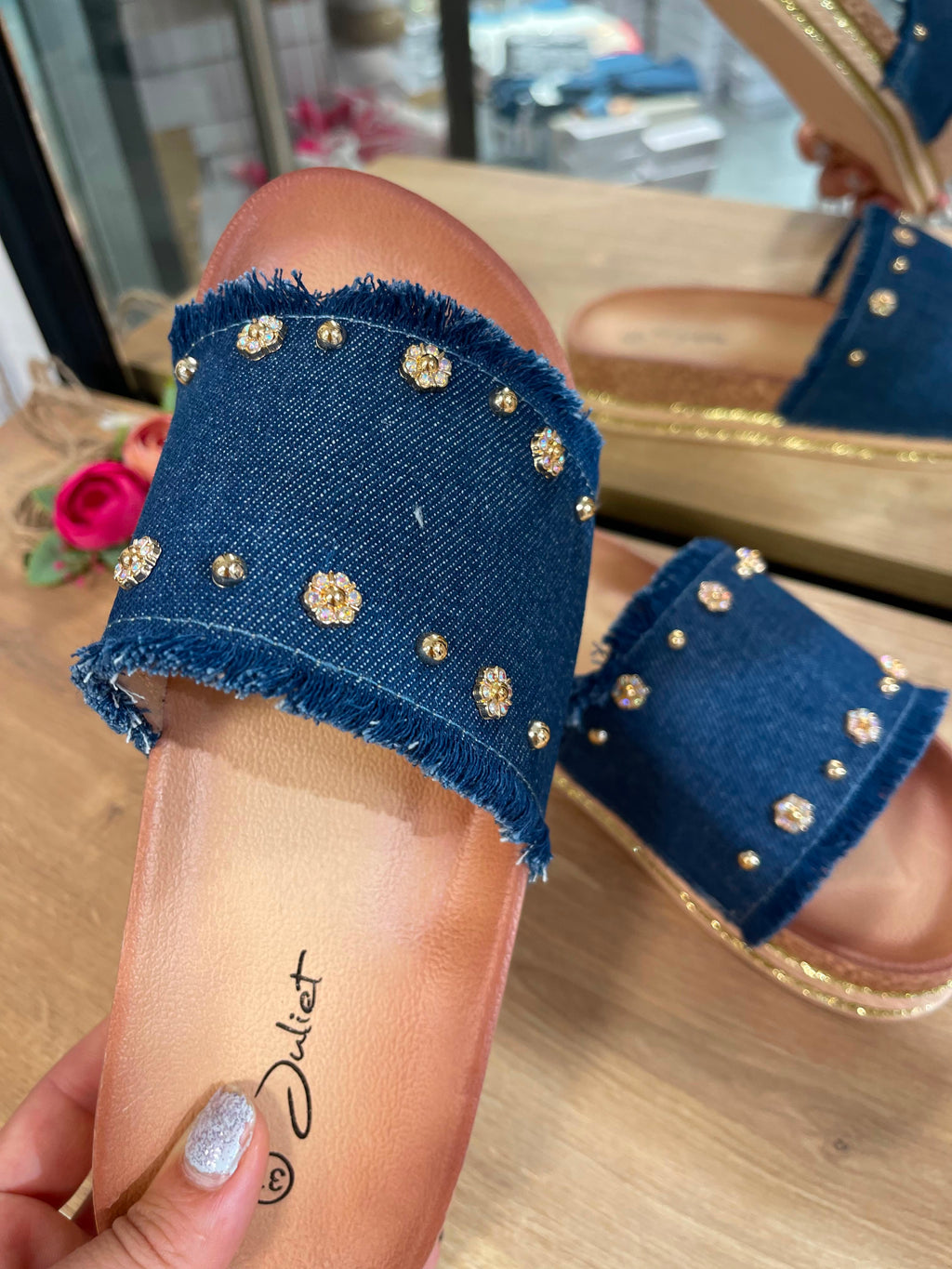 Jeans Sandalen