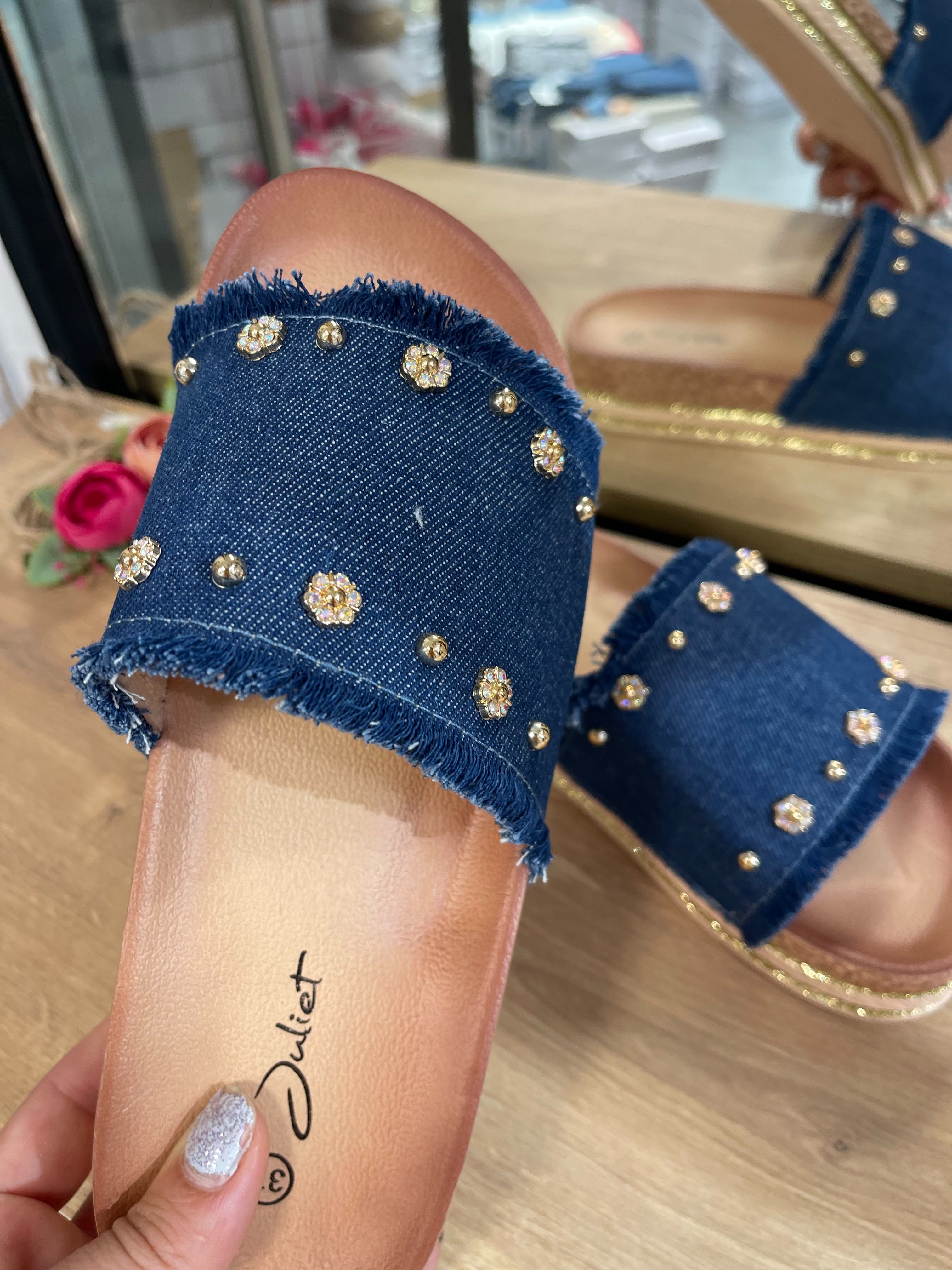 Jeans Sandalen