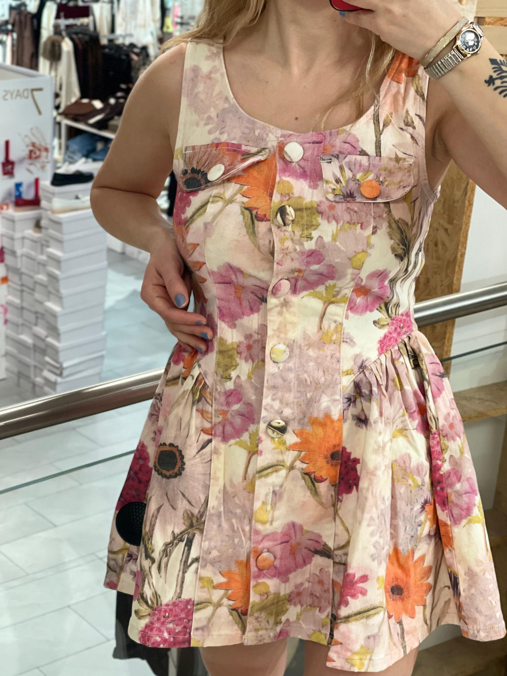 Vintage Daisy Kleid