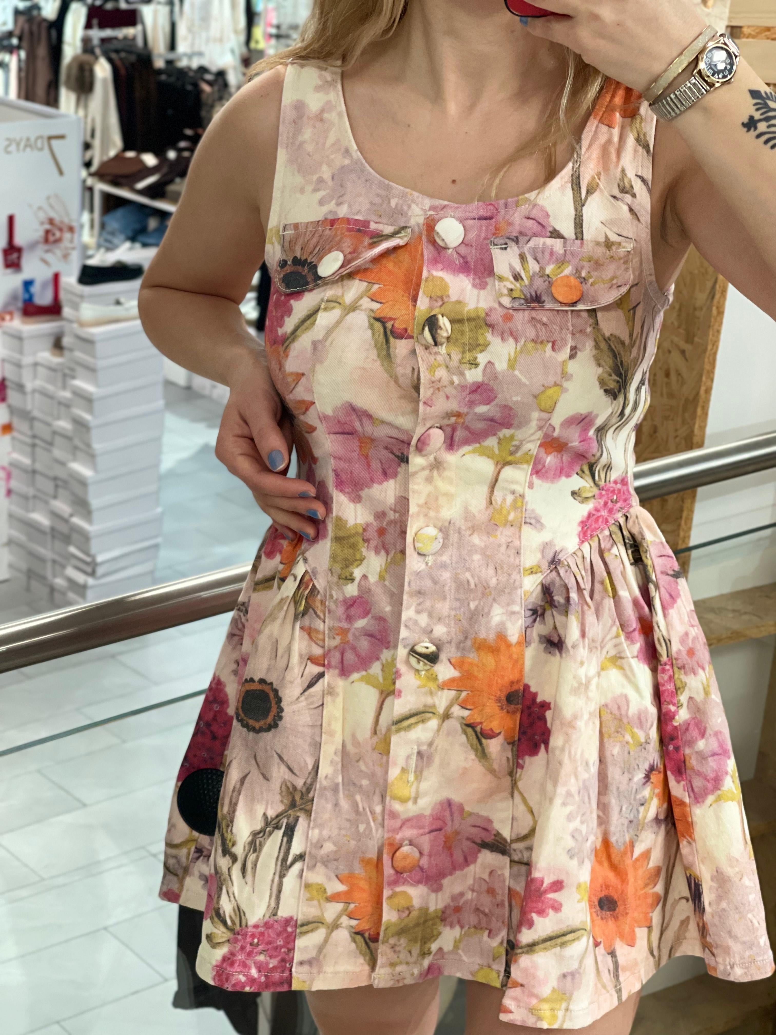Vintage Daisy Kleid