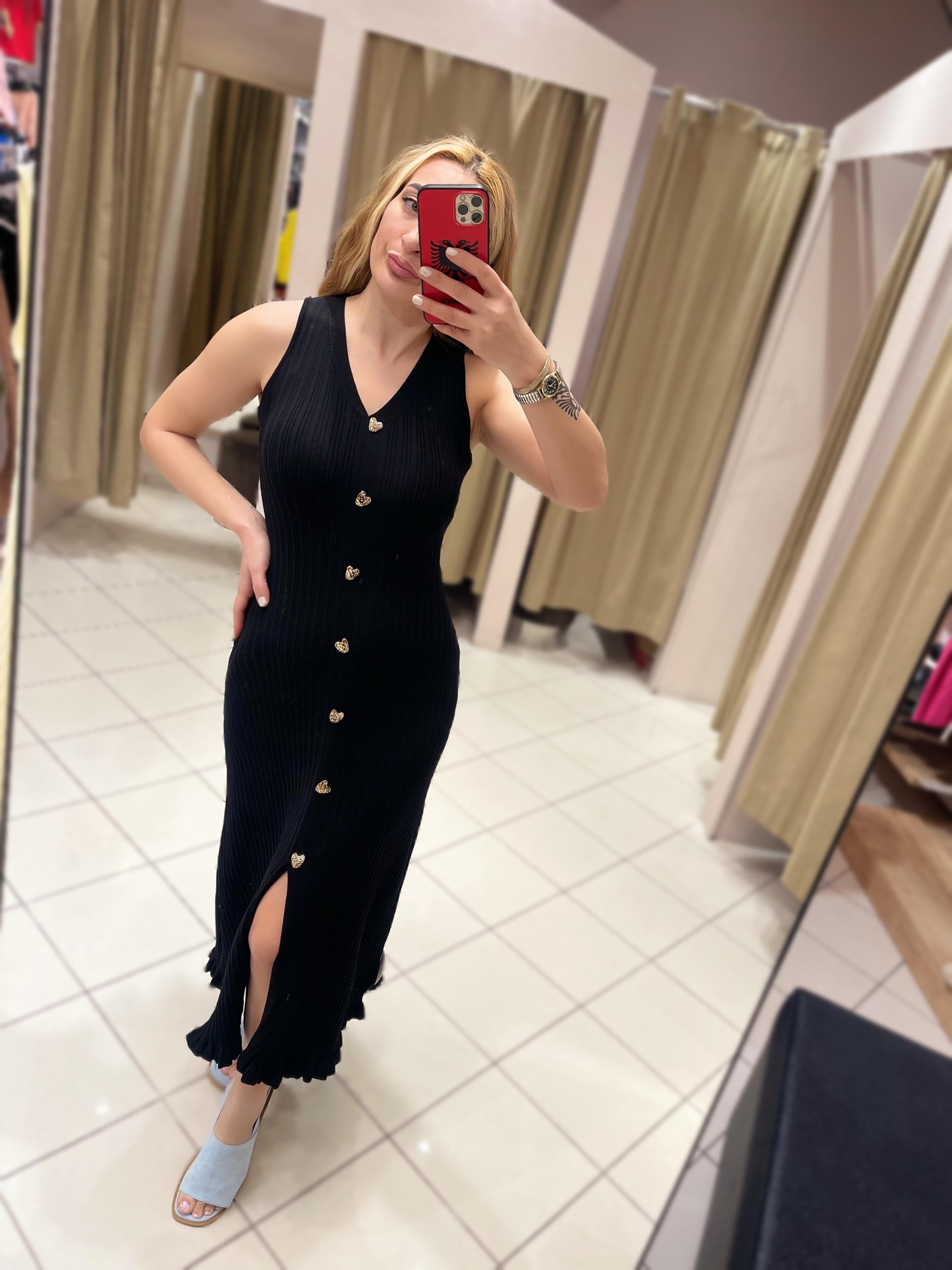 FEINSTRICK KLEID VERA