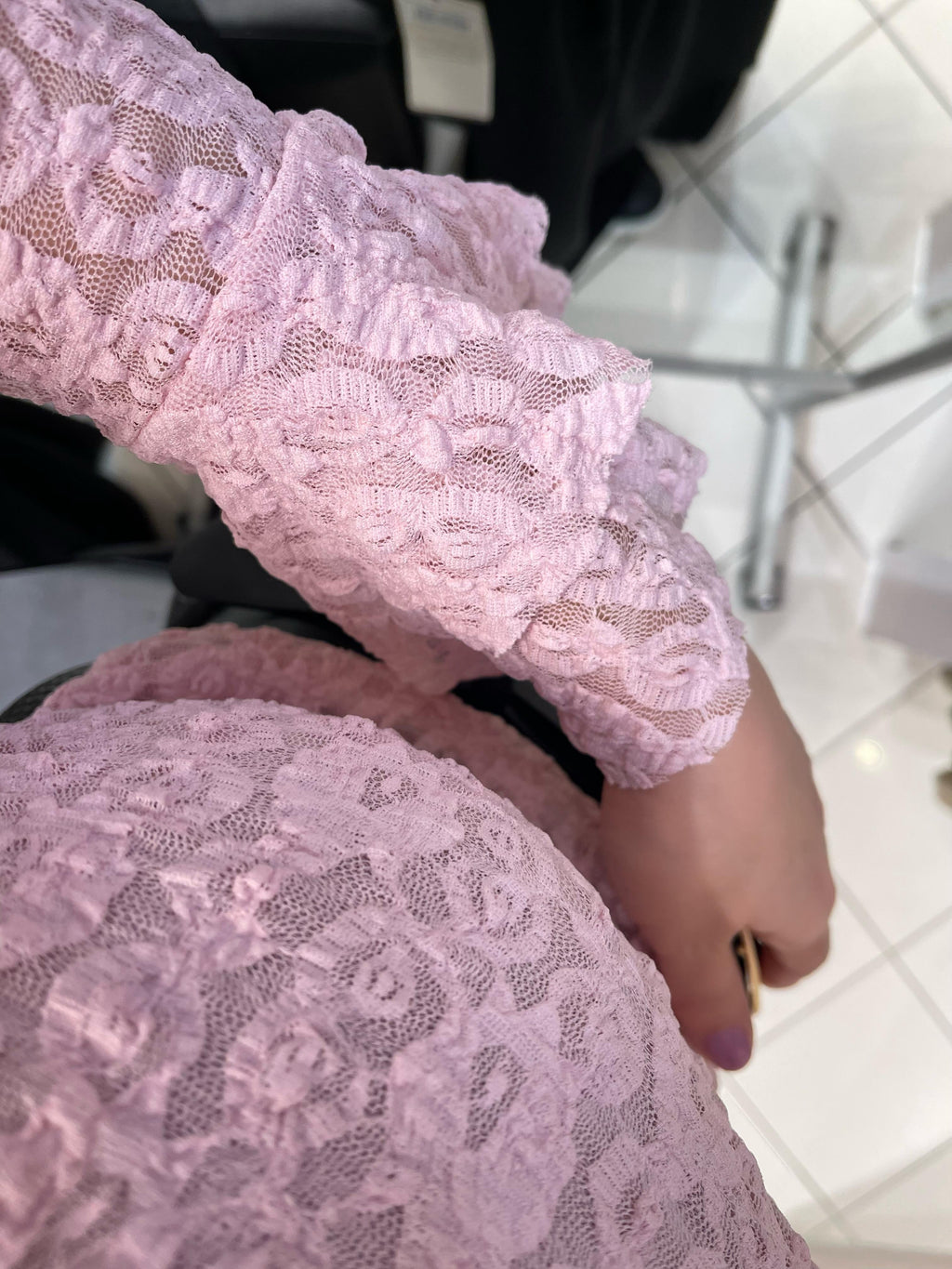 SPITZENOBERTEIL GINA