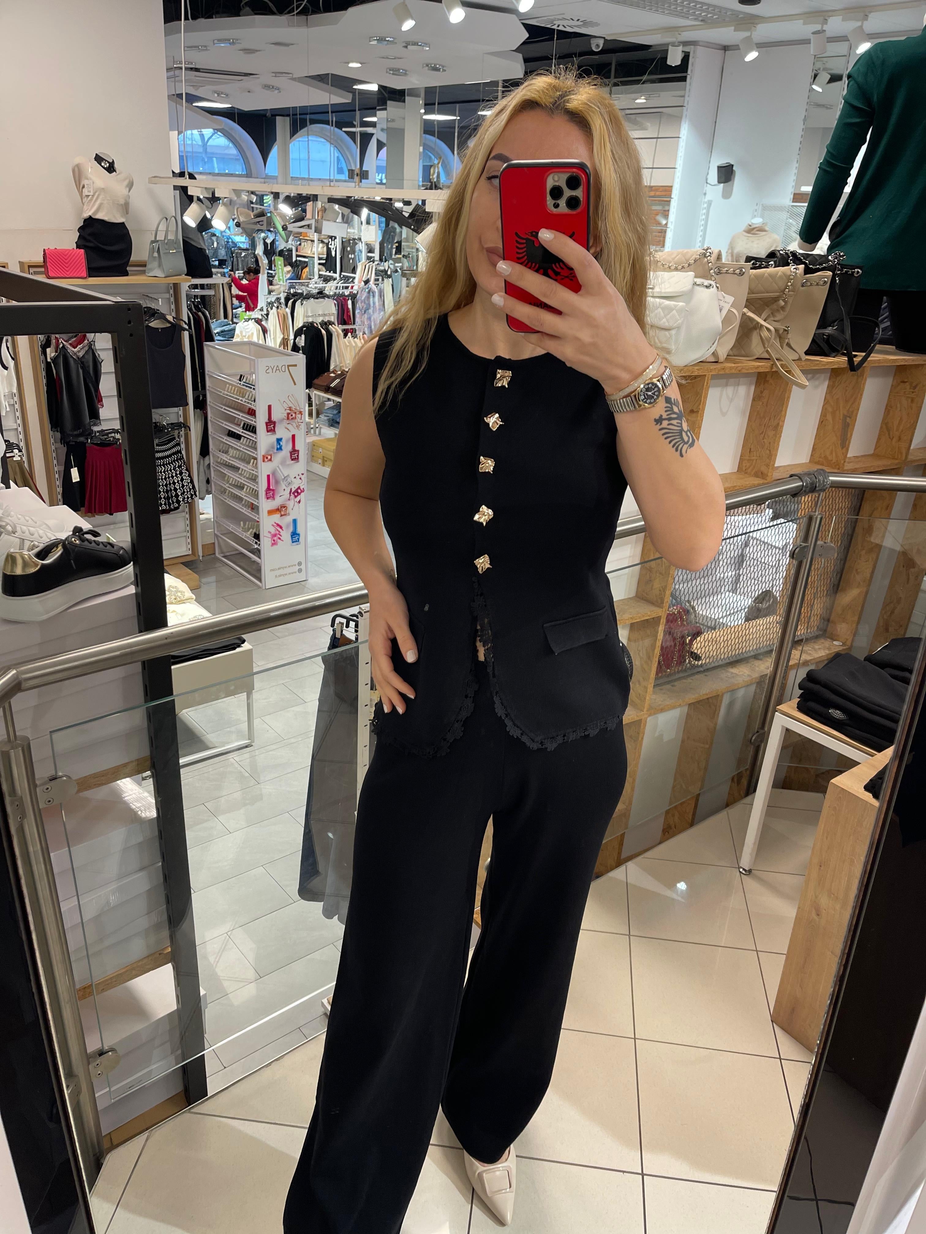 FEINSTRICK ZWEITEILER CLAUDIA