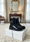 LACK BOOTS SCHWARZ