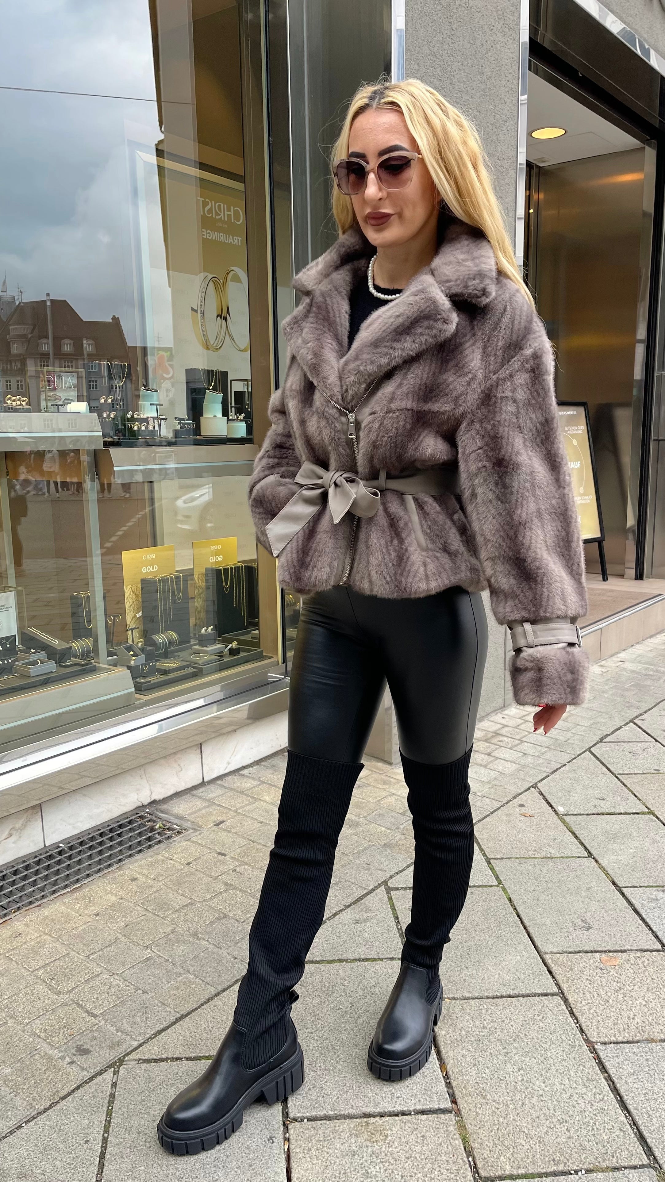 Fell Jacke