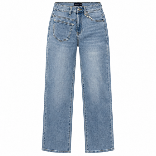 Sarah John Damenjeans Straight Fit – Light Blue Denim