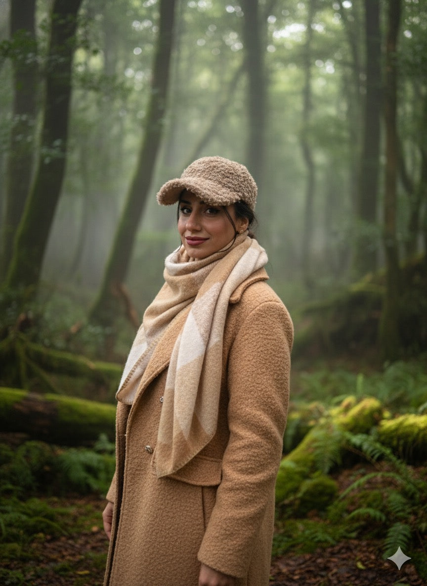 TEDDY CAP SEVAN BEIGE