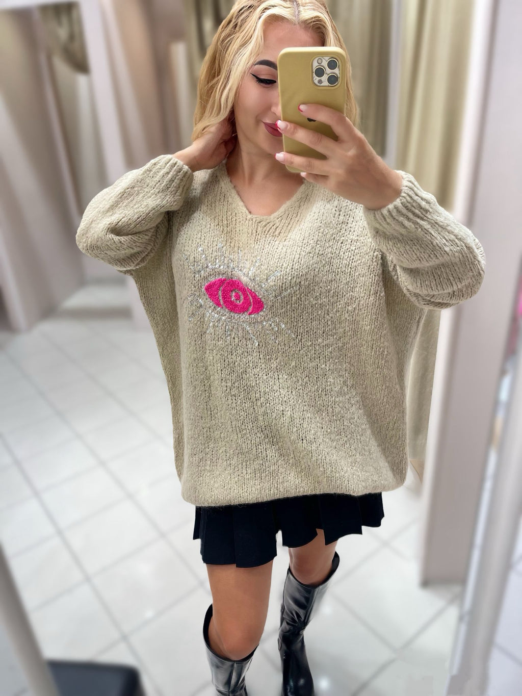 PULLOVER OVERSIZE MYSTIC EYE