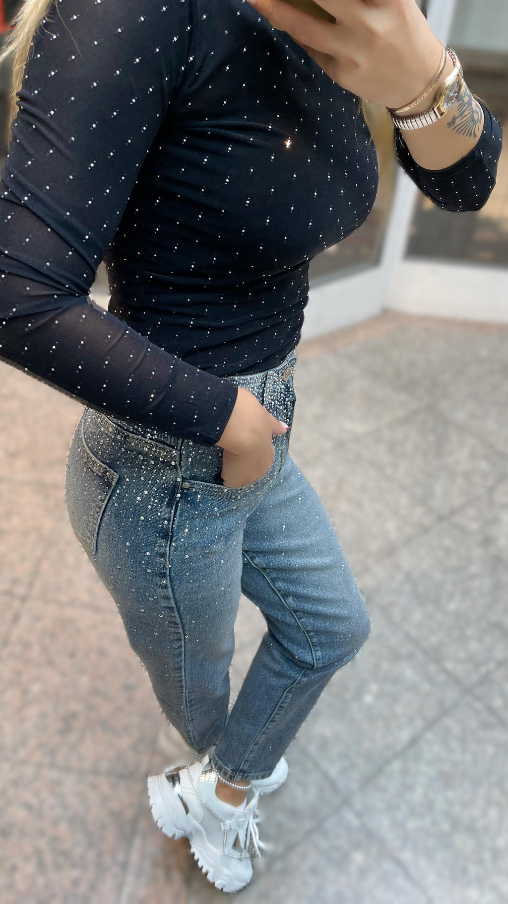 BOYFRIEND JEANS VINTAGE GLAM