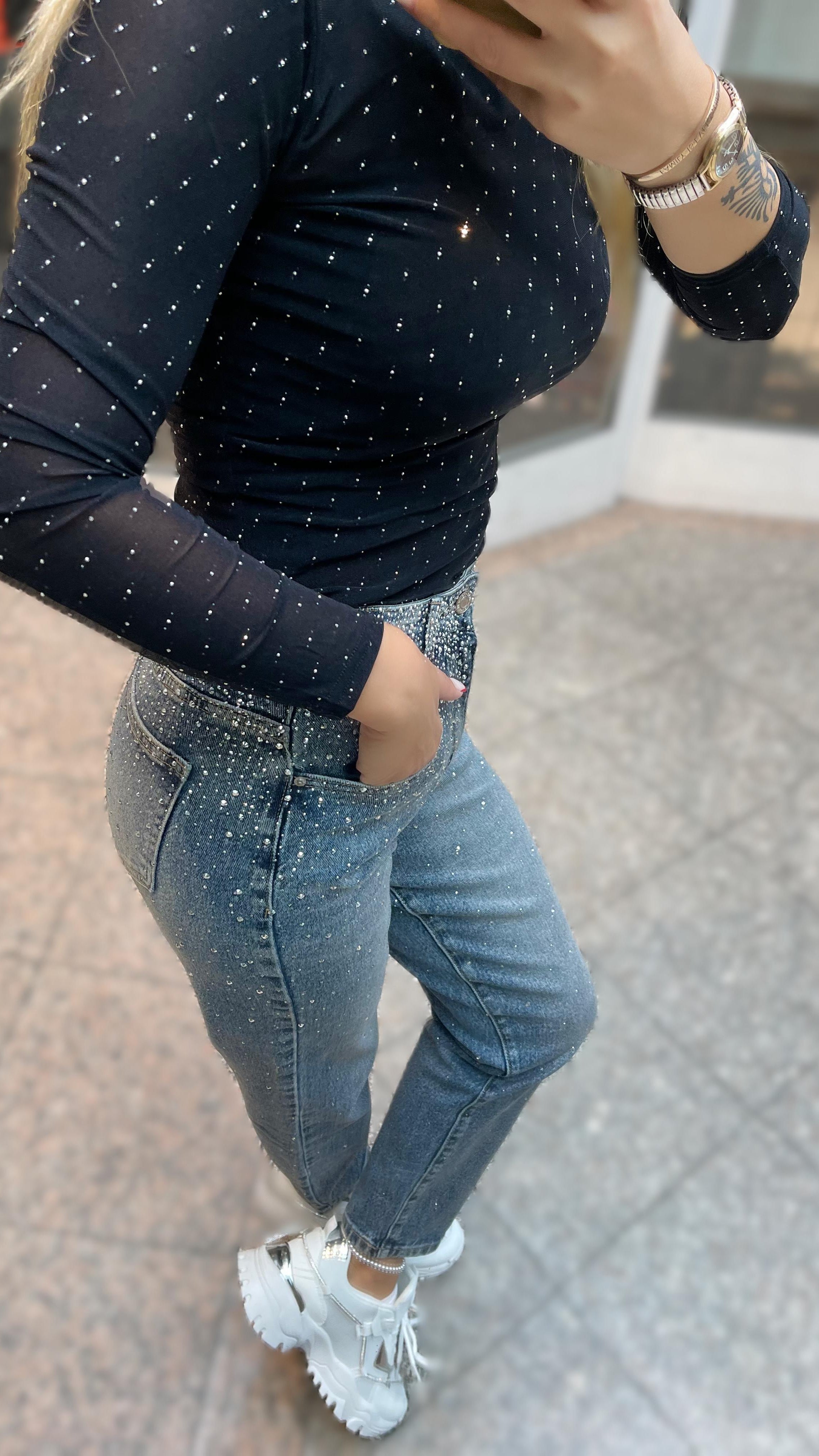 BOYFRIEND JEANS VINTAGE GLAM