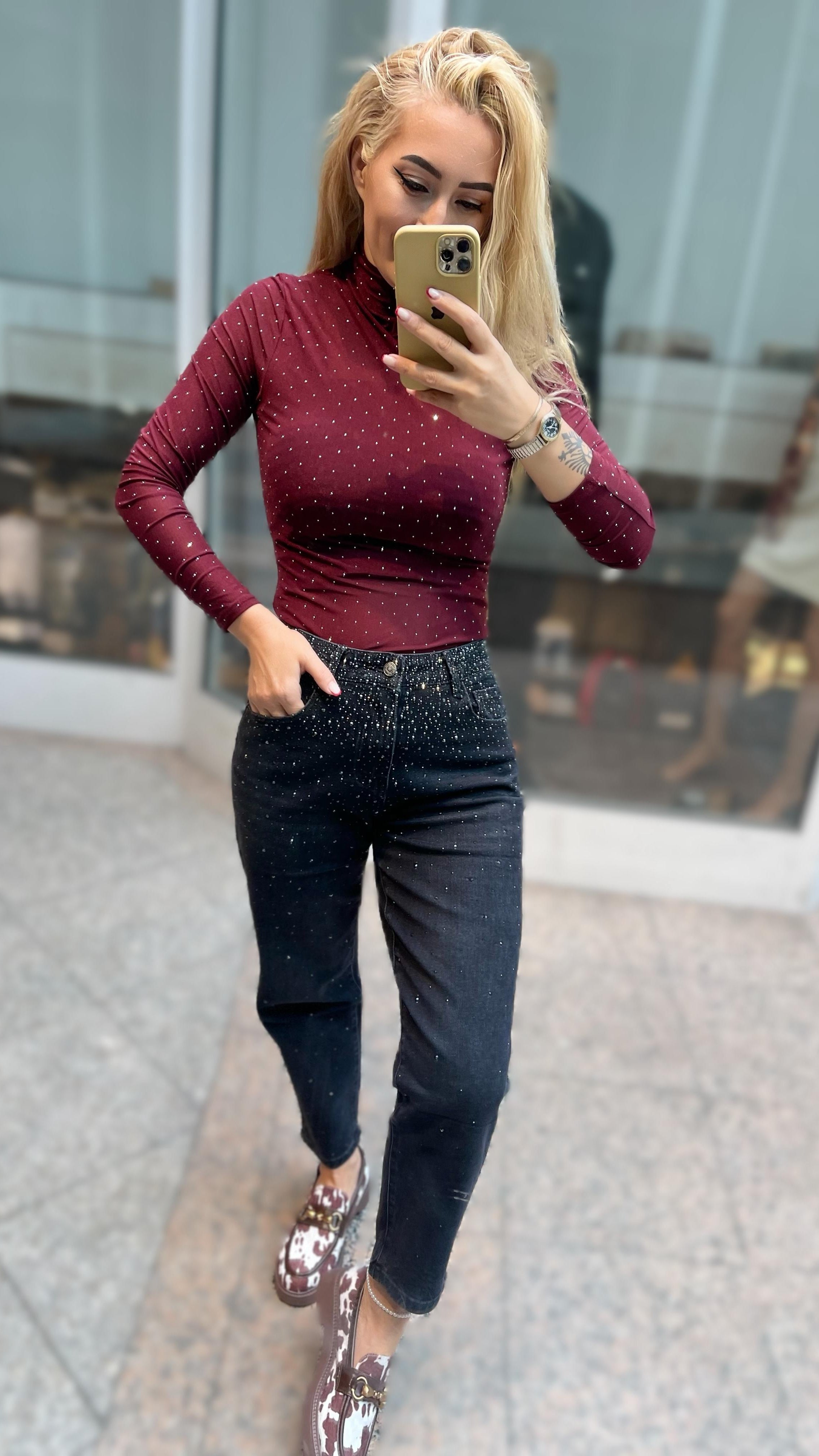 BOYFRIEND JEANS VINTAGE GLAM