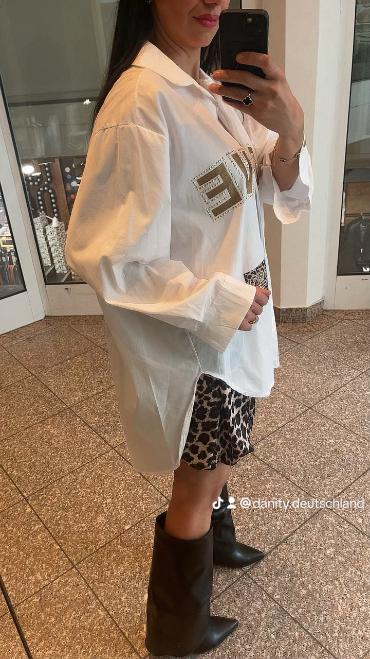 OVERSIZED BLUSE LOVE
