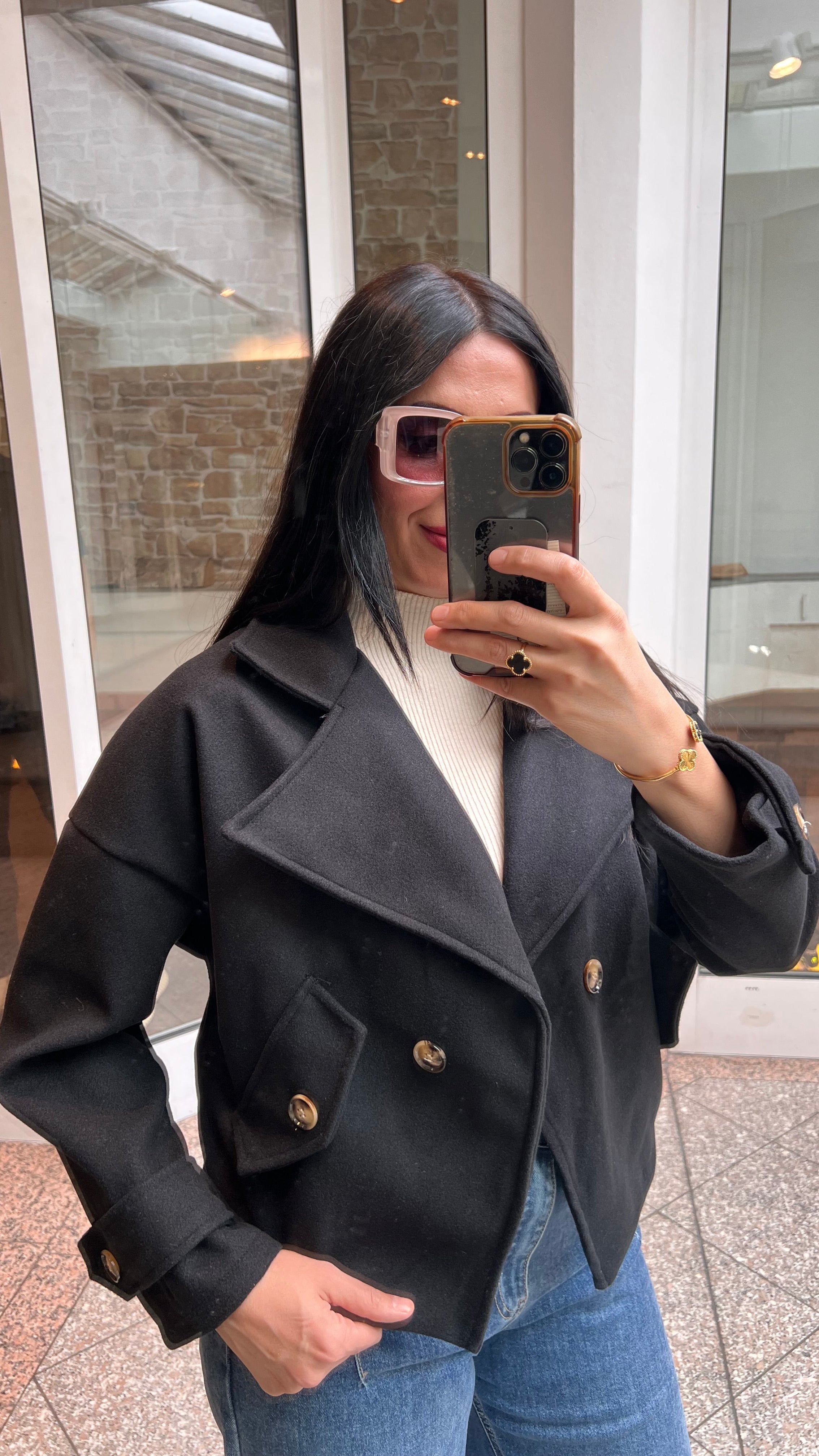KURZE FILZ JACKE