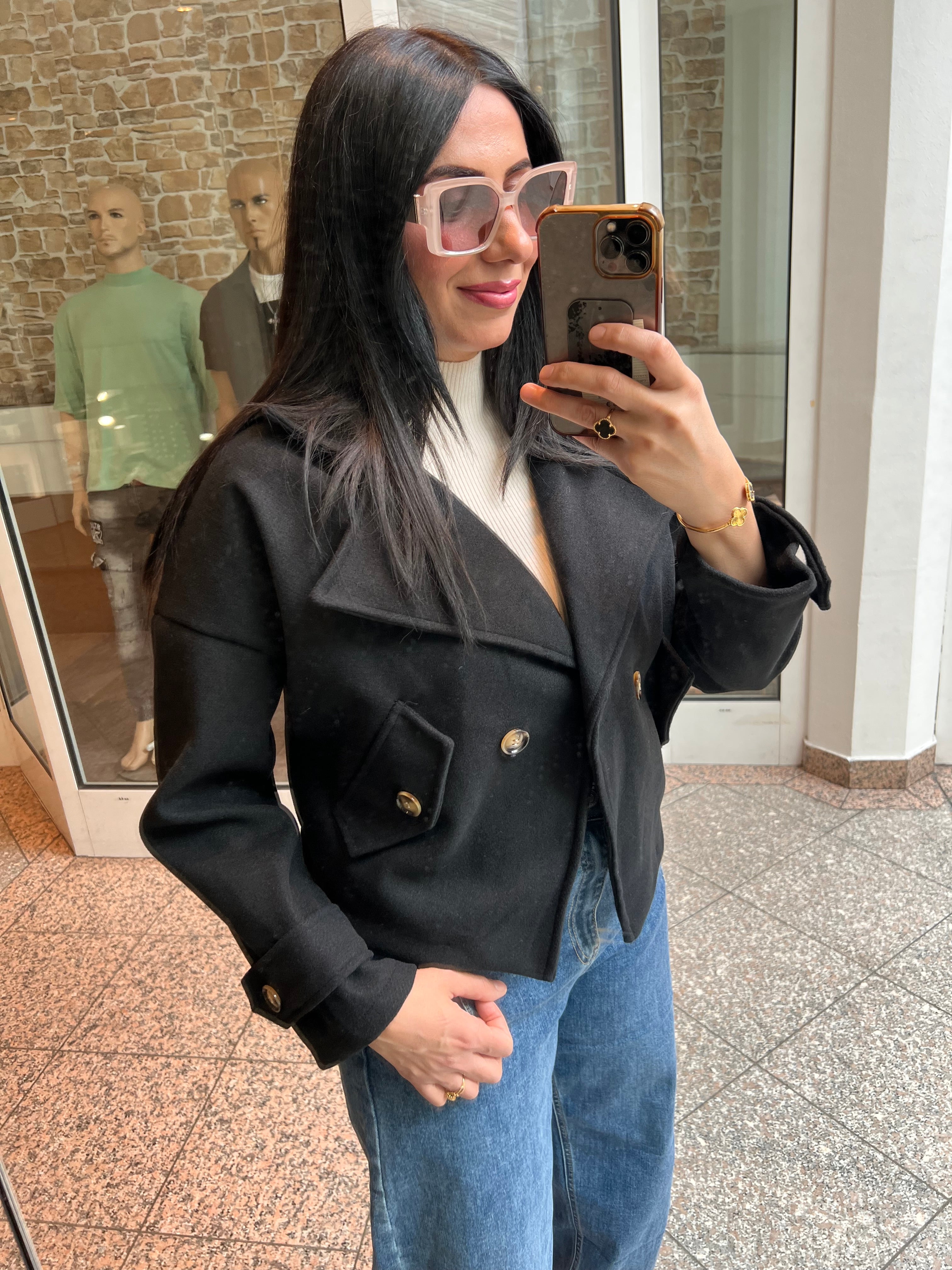 KURZE FILZ JACKE