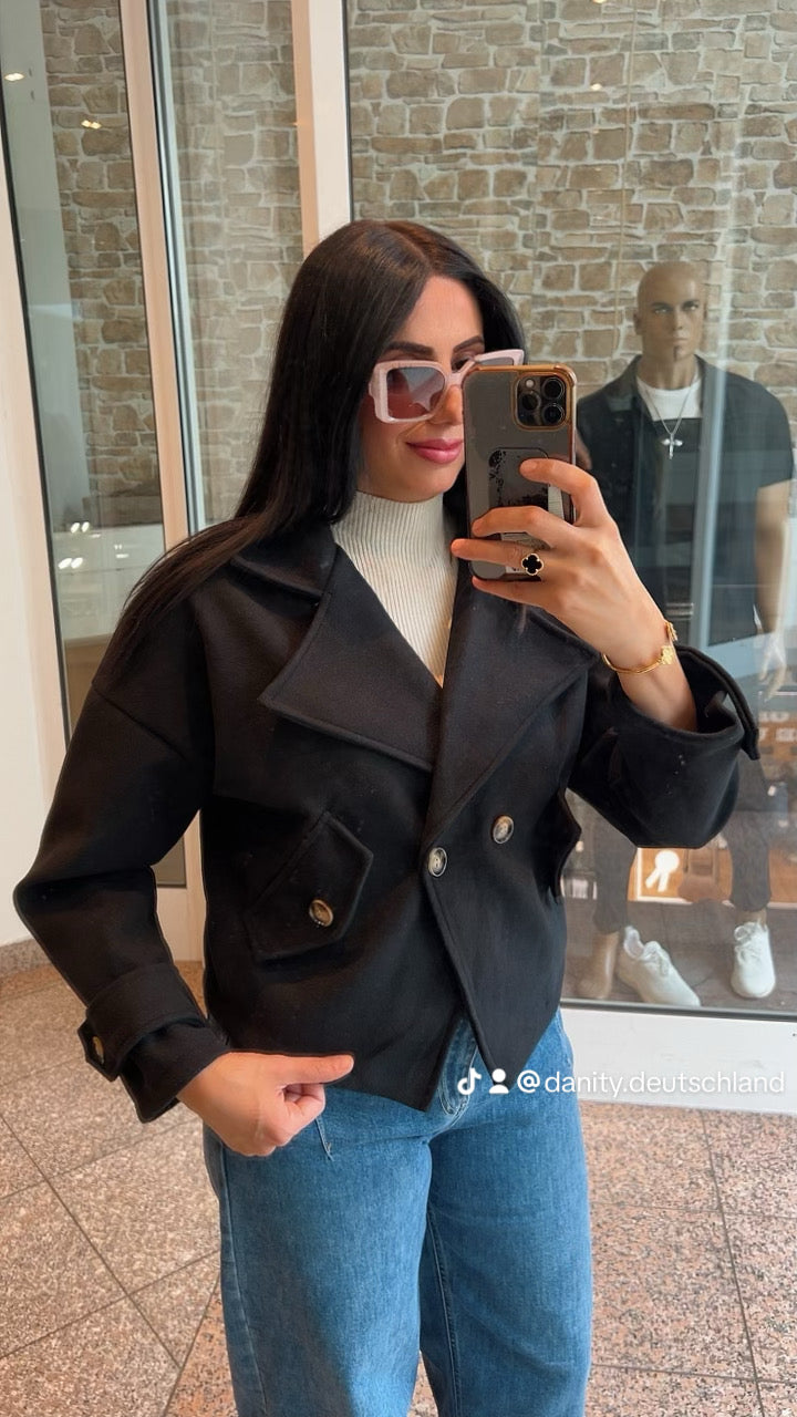 KURZE FILZ JACKE