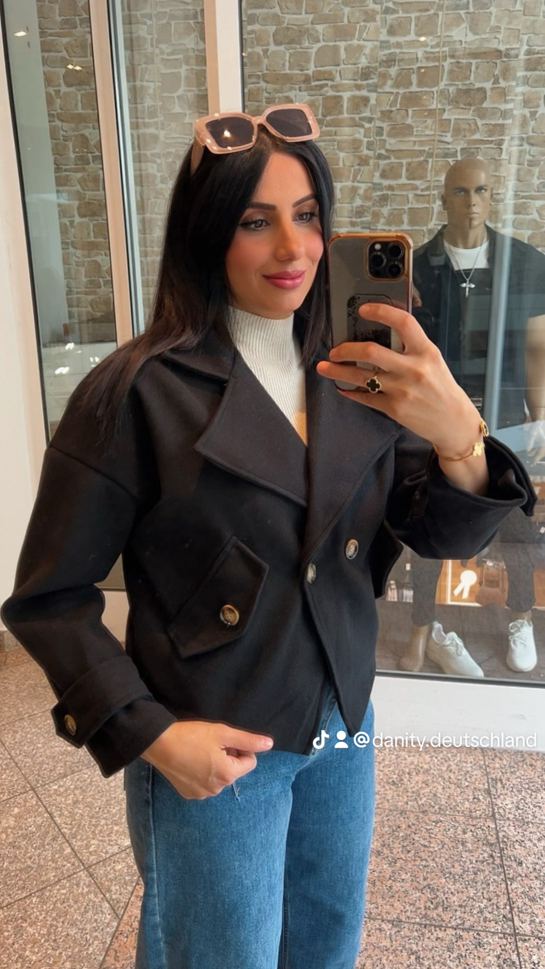 KURZE FILZ JACKE