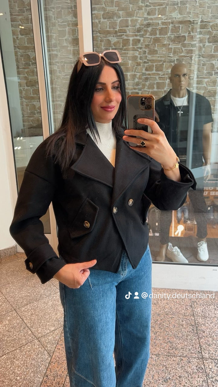 KURZE FILZ JACKE