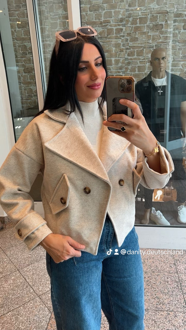 KURZE FILZ JACKE