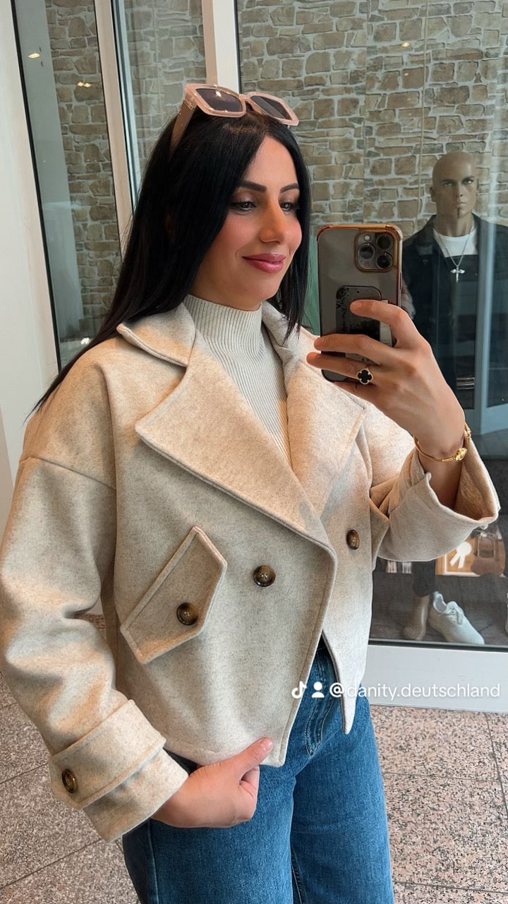 KURZE FILZ JACKE