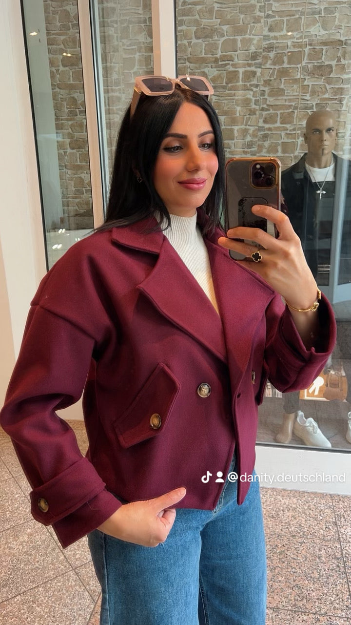 KURZE FILZ JACKE