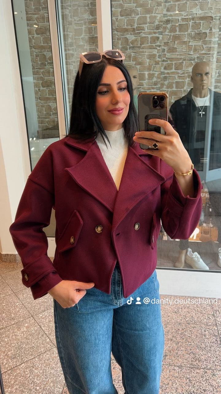 KURZE FILZ JACKE