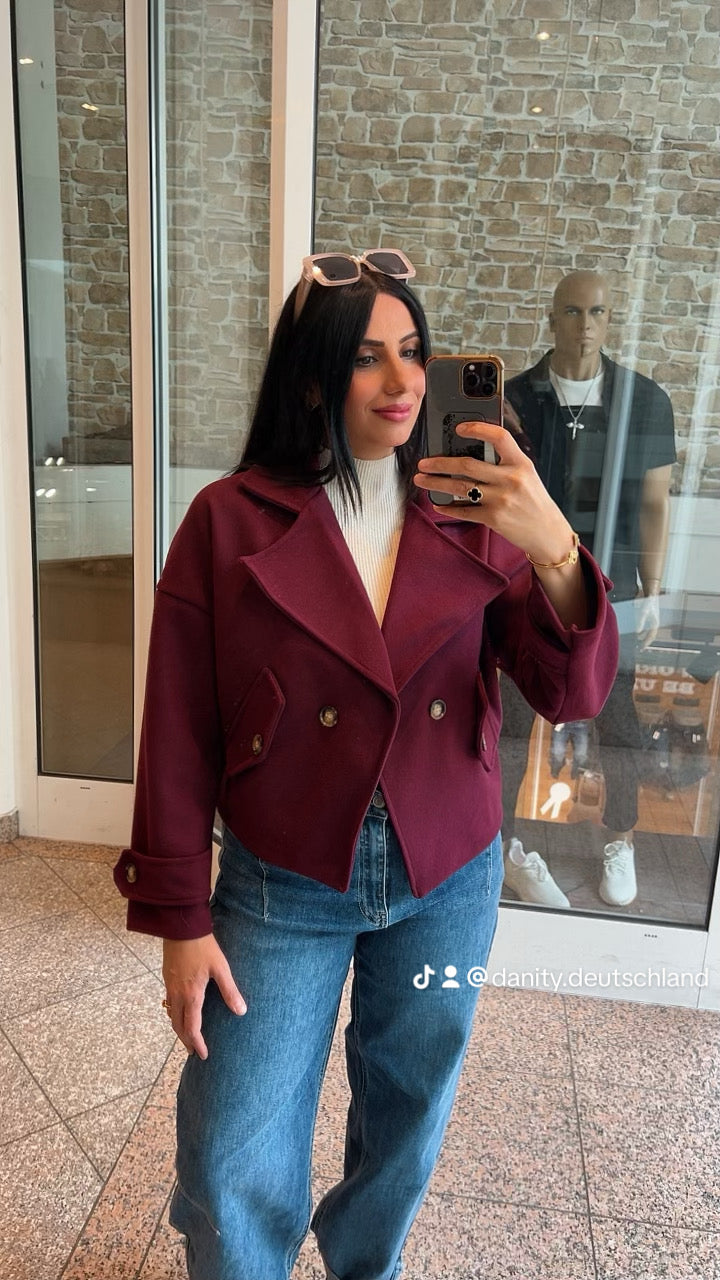 KURZE FILZ JACKE