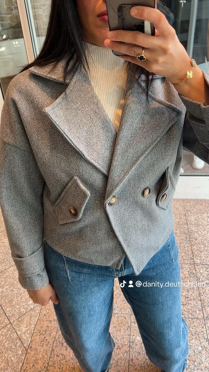 KURZE FILZ JACKE