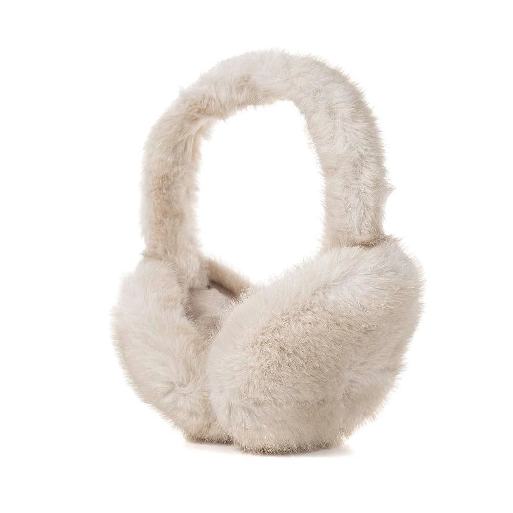 Flauschige Kunstfell Ohrwärmer – Winter Accessoire