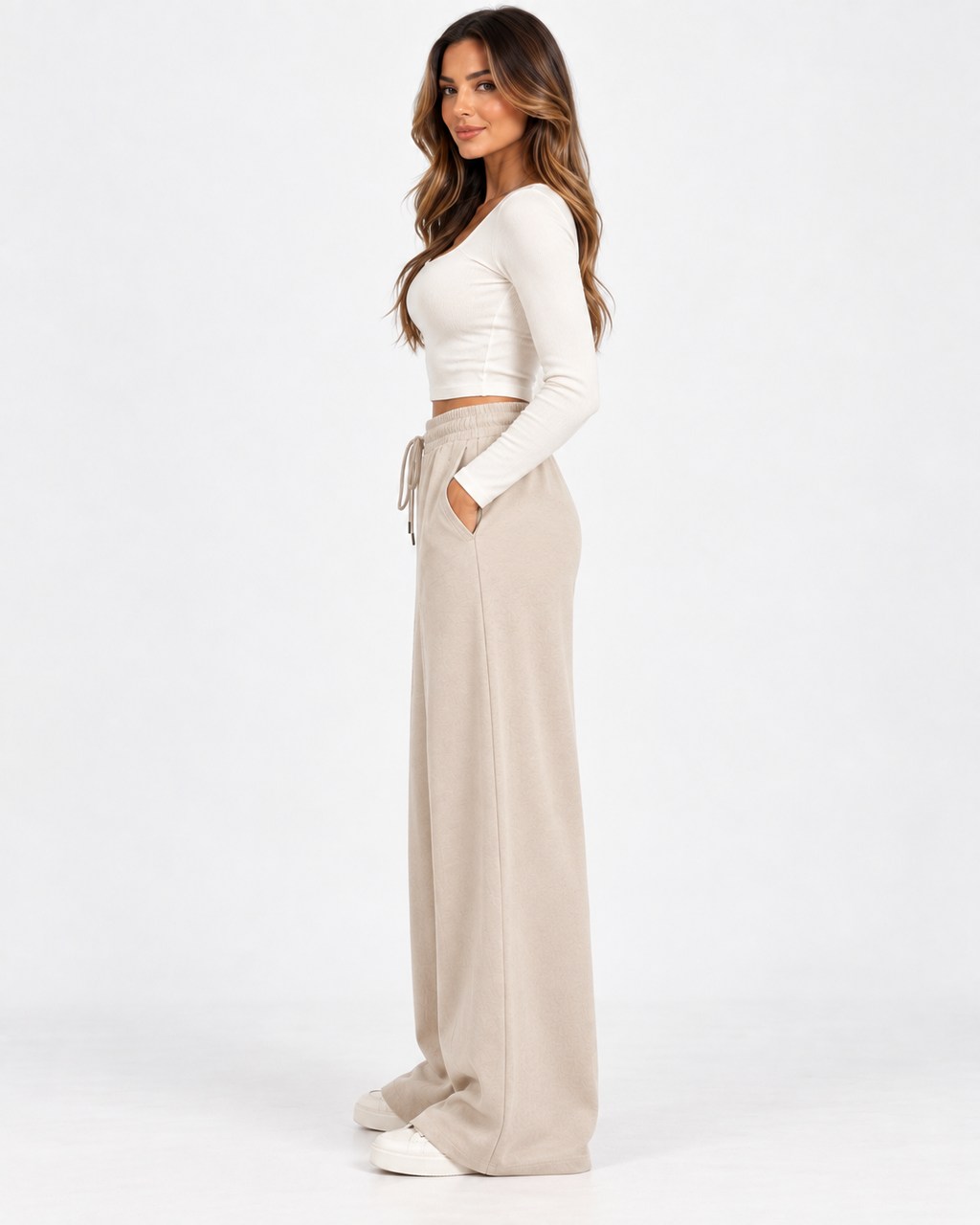 Wide-Leg Jogginghose Damen – Weich & Komfortabel