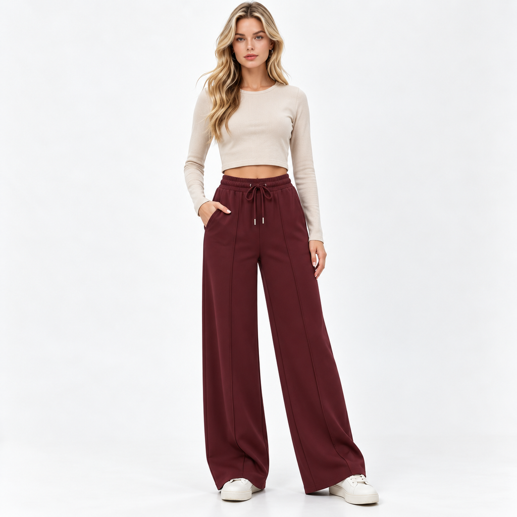 Wide-Leg Jogginghose Damen – Weich & Komfortabel