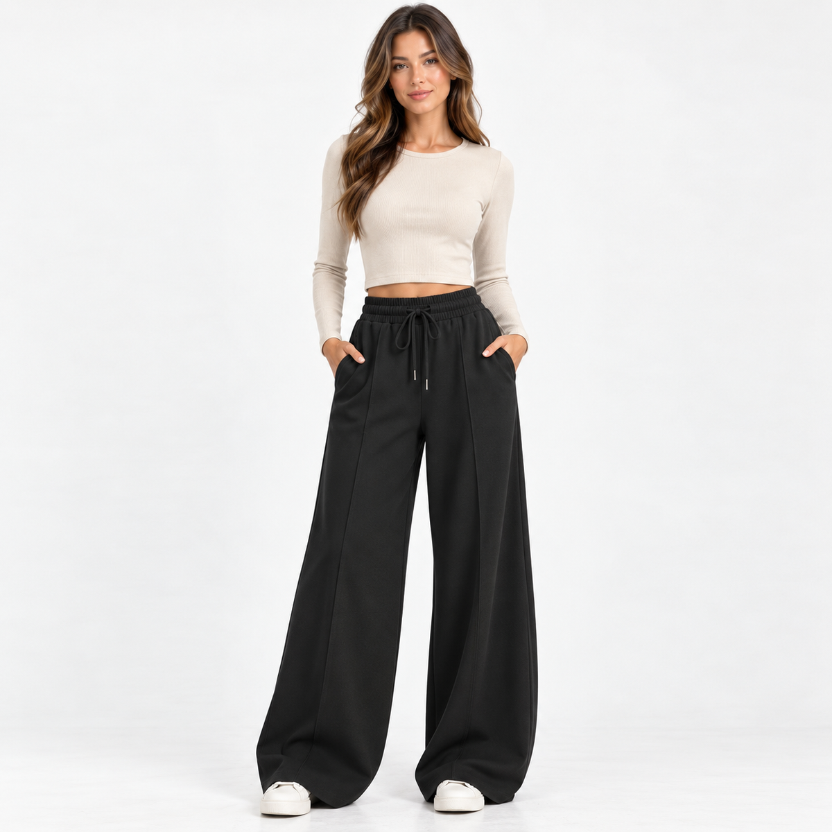 Wide-Leg Jogginghose Damen – Weich & Komfortabel