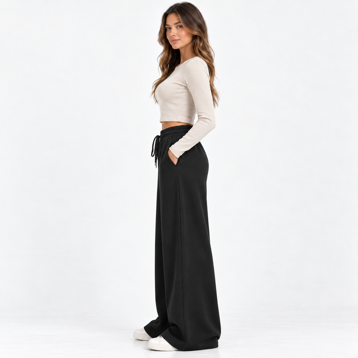 Wide-Leg Jogginghose Damen – Weich & Komfortabel