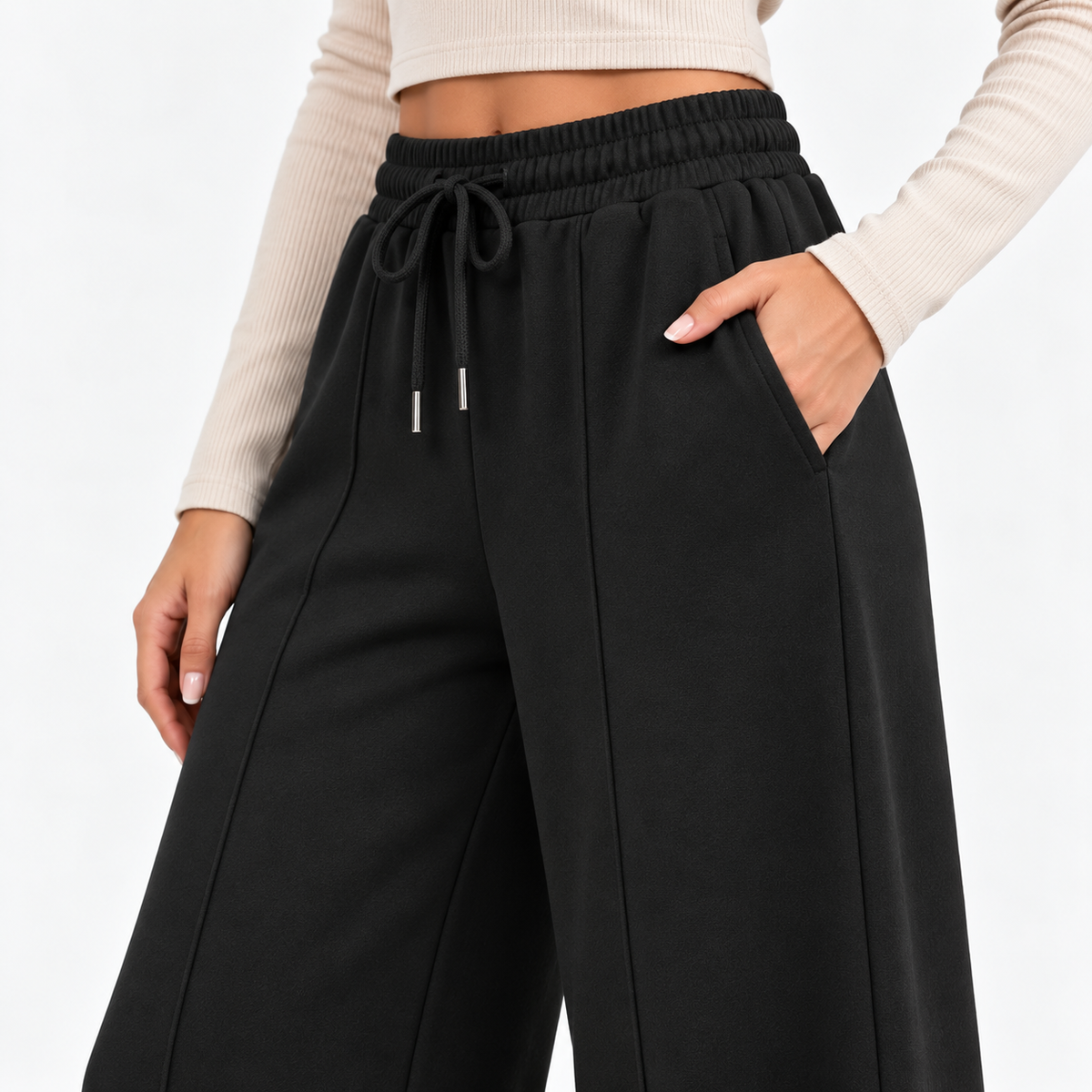Wide-Leg Jogginghose Damen – Weich & Komfortabel